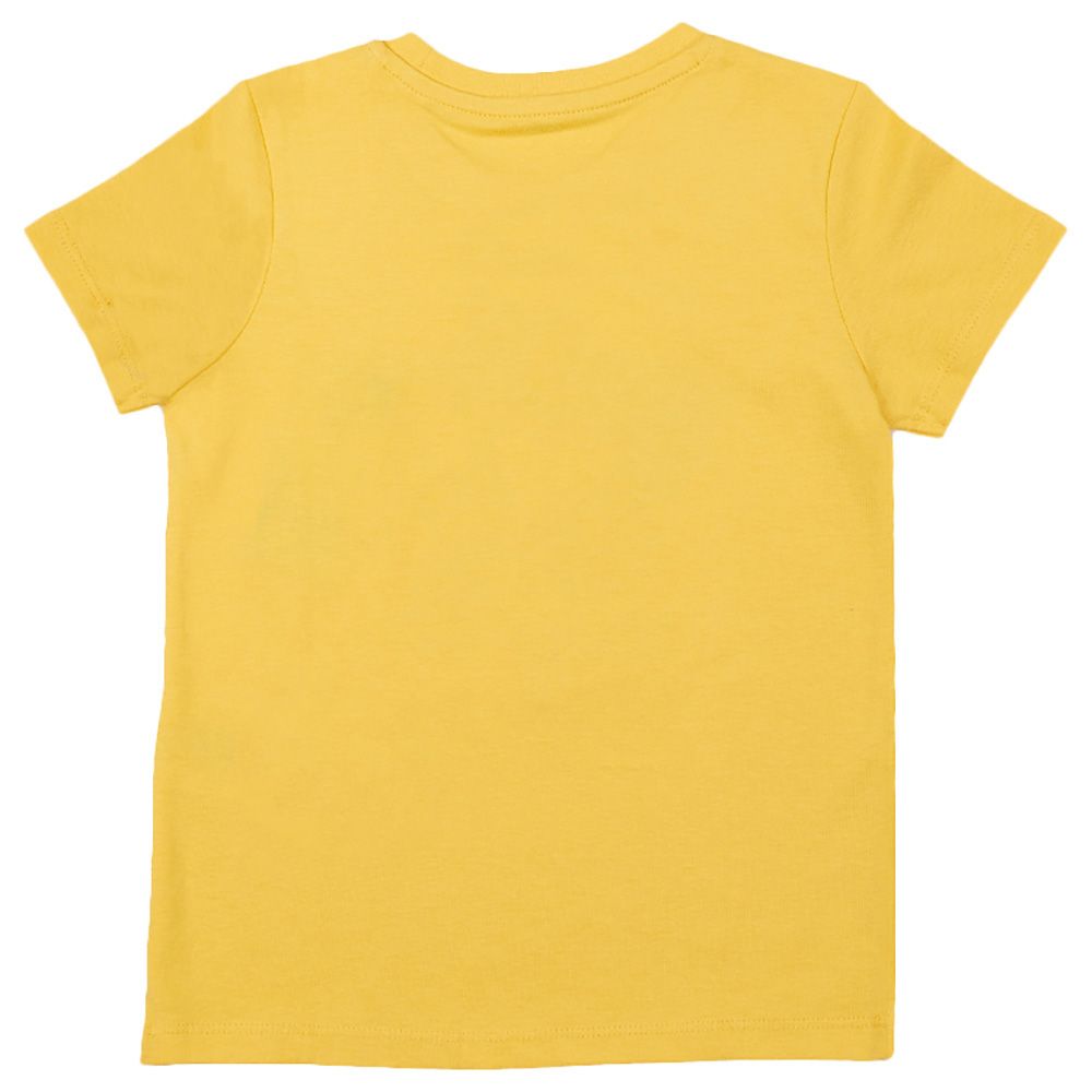 Guess - Mid Organic Jersey Short Sleeves T-Shirt - Mango Seed Yellow