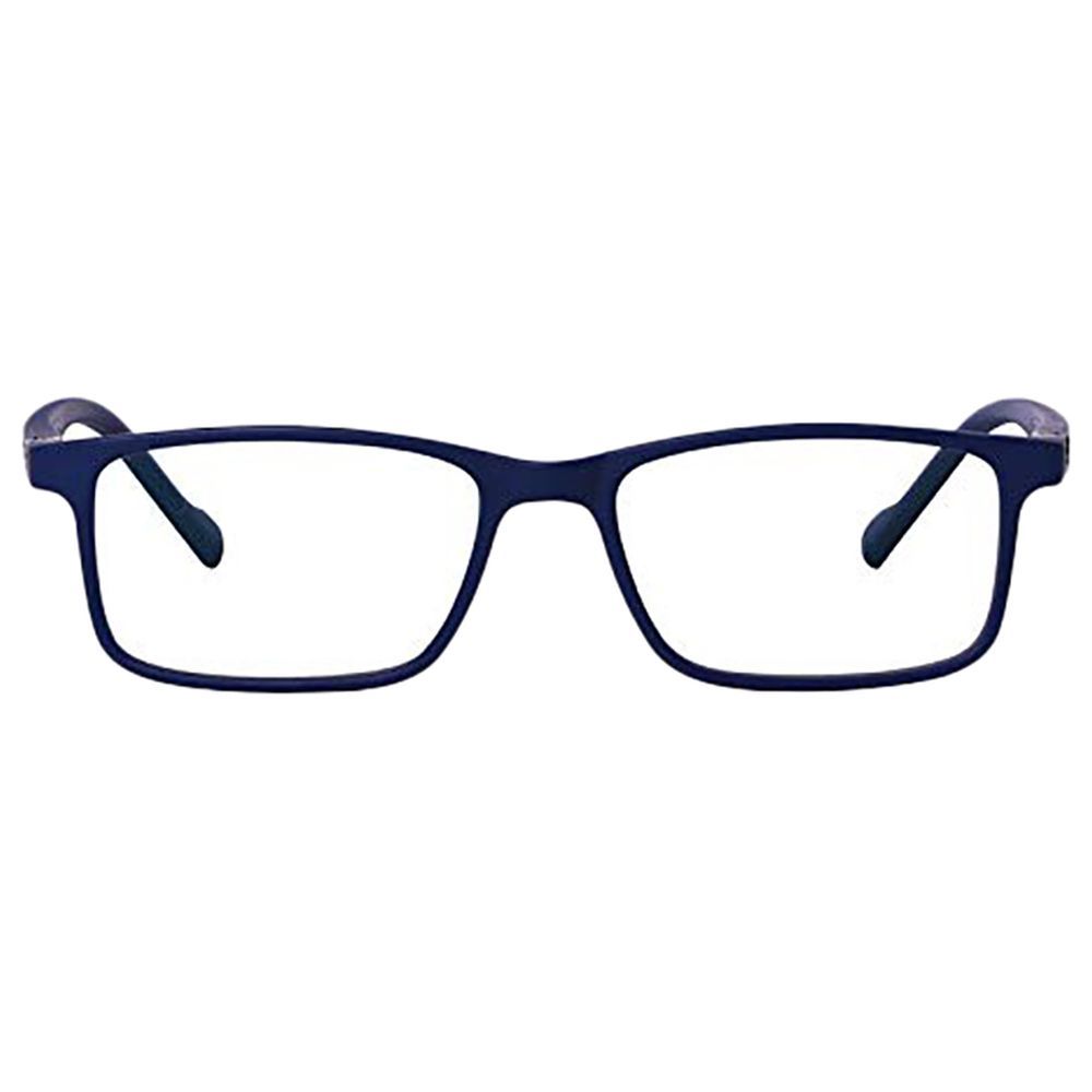 BYFT - Junior Blue Light Blocking Rectangle Glasses - Blue