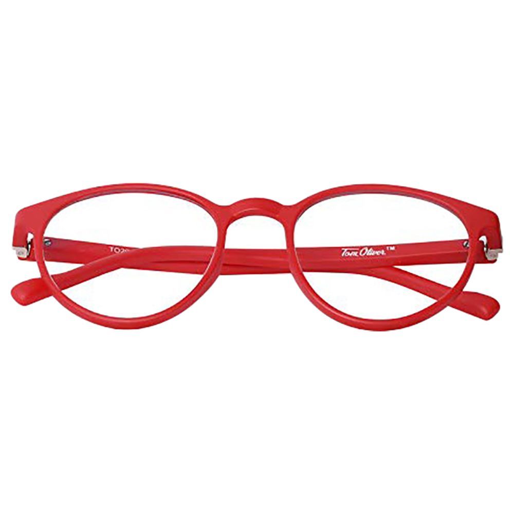 BYFT - Junior Blue Light Blocking Round Glasses - Red