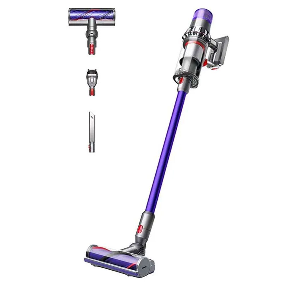 Dyson - V11 Advanced Vacuum Cleaner - Silver Nickel/Iron/Purple - 200 W