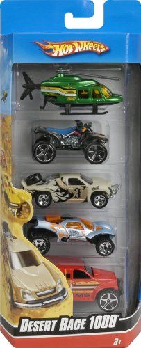 Hot Wheels Five-Car Set Assortment