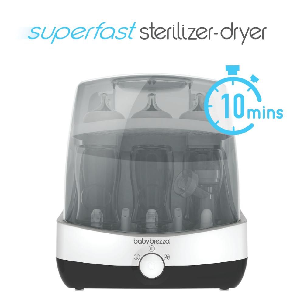 Baby Brezza - Super-Fast Sterilizer Dryer  - White