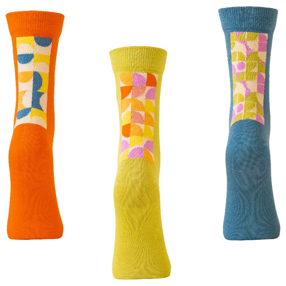 The Ido Movement - 3pc-Set - Bamboo Socks - Strawberry Milkshakes