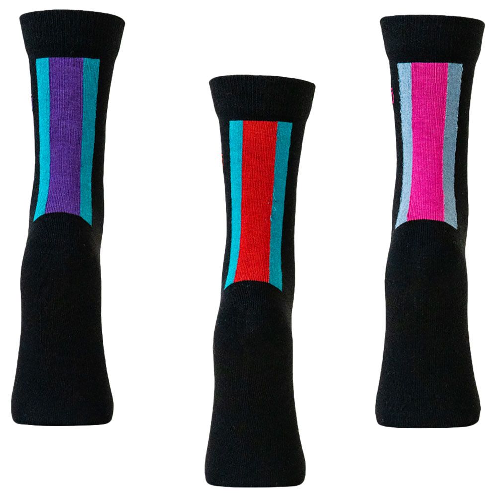 The Ido Movement - 3pc-Set - Bamboo Socks - The Black Box