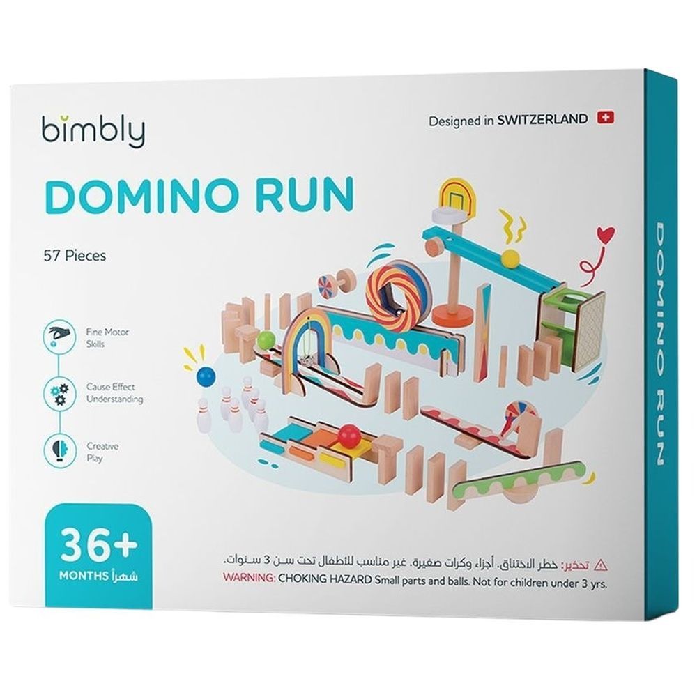 Bimbly - Domino Run Game - 57 Pcs