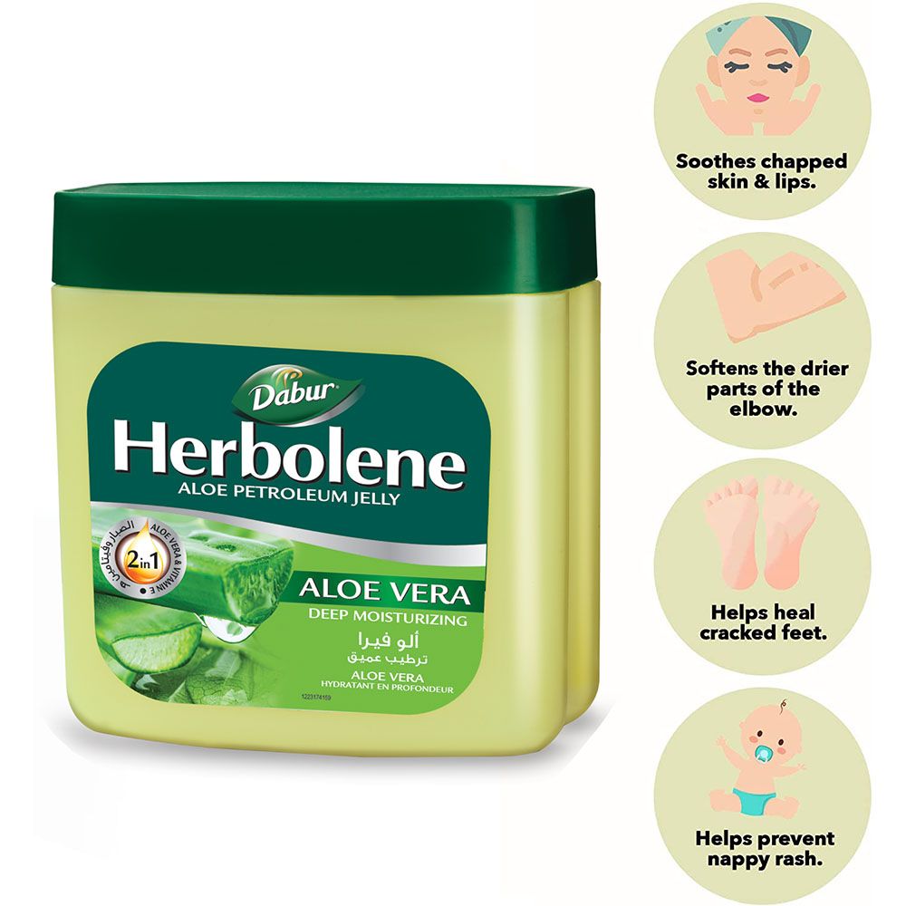 Dabur - Herbolene Aloe Petroleum Jelly - 425 + 115 ml