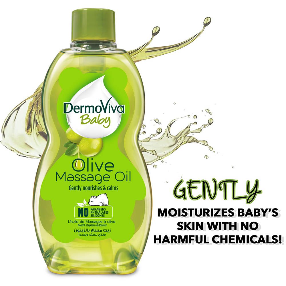 DermoViva - Baby Olive Massage Oil - 200ml