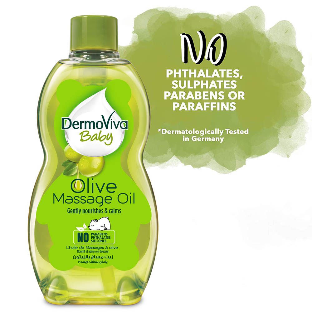 DermoViva - Baby Olive Massage Oil - 200ml