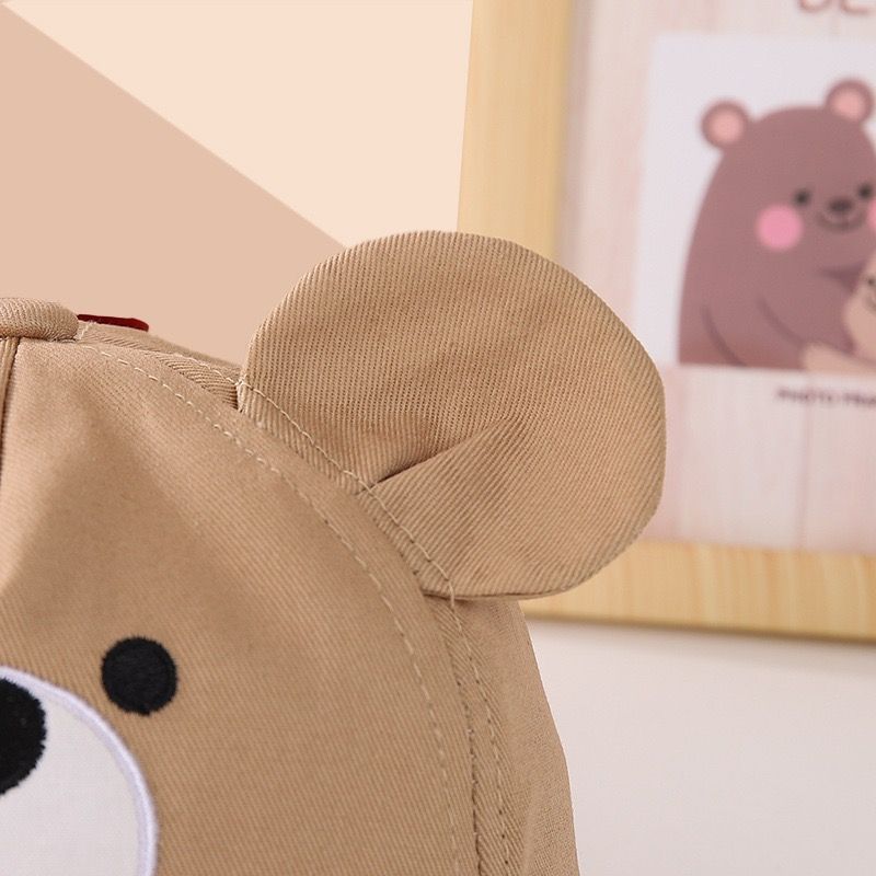 Wonder Kids - Durable Bear Caps - Beige