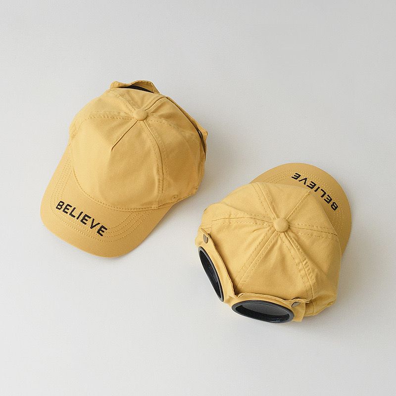 Wonder Kids - Durable Caps For Kids - Believe - Yellow