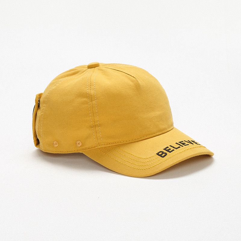 Wonder Kids - Durable Caps For Kids - Believe - Yellow