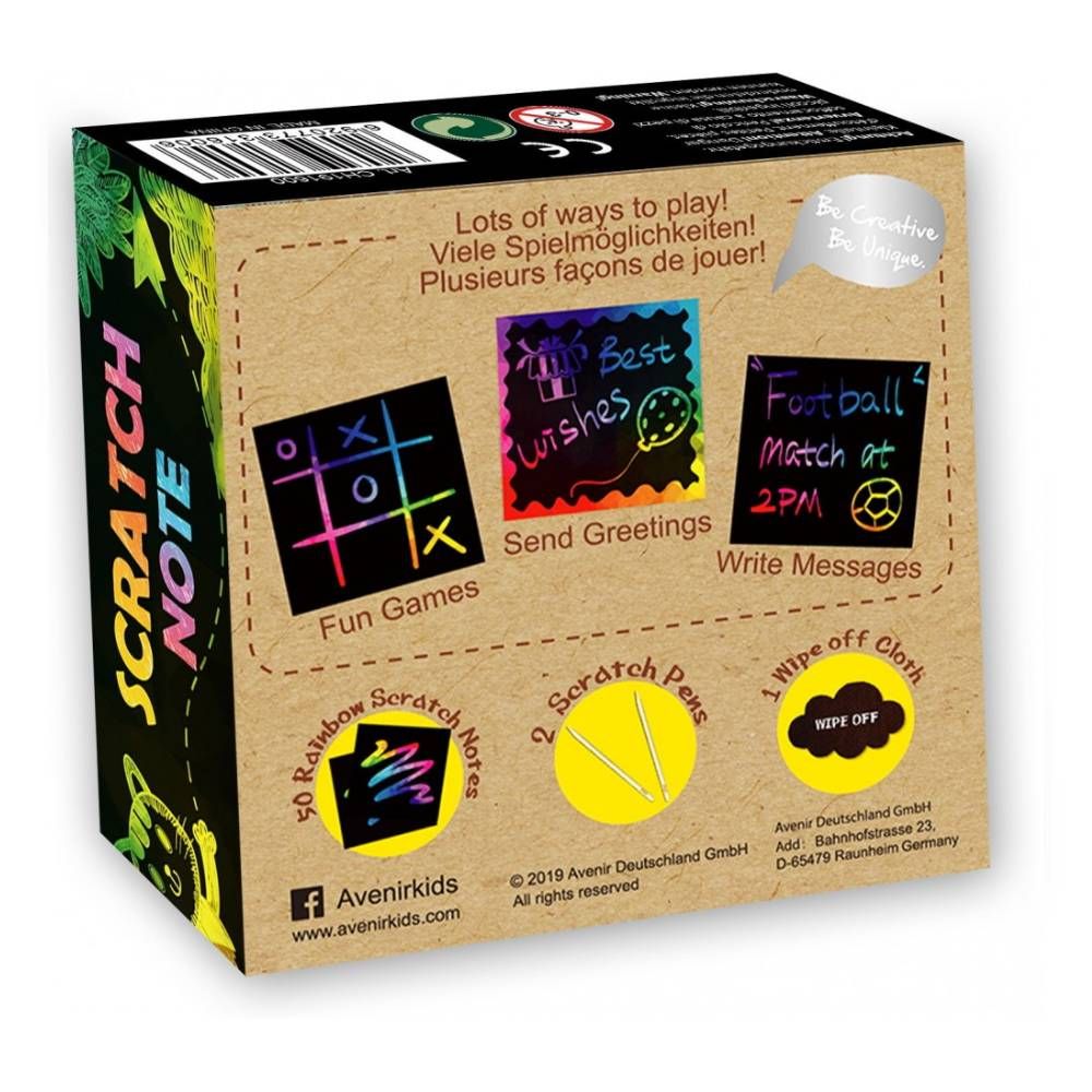 Avenir - Scratch Note - 50 Cards