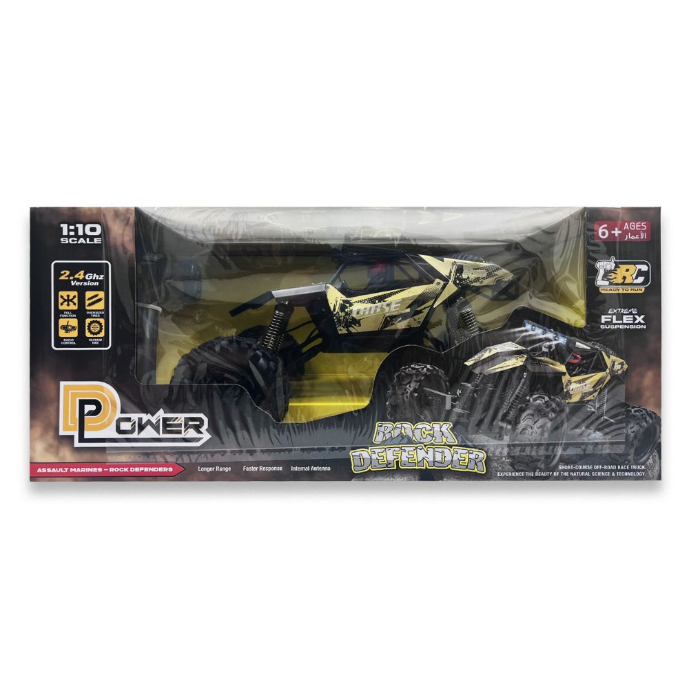 D-Power - Rock Defender Remote Control Racing Crawler Die-Cast Car