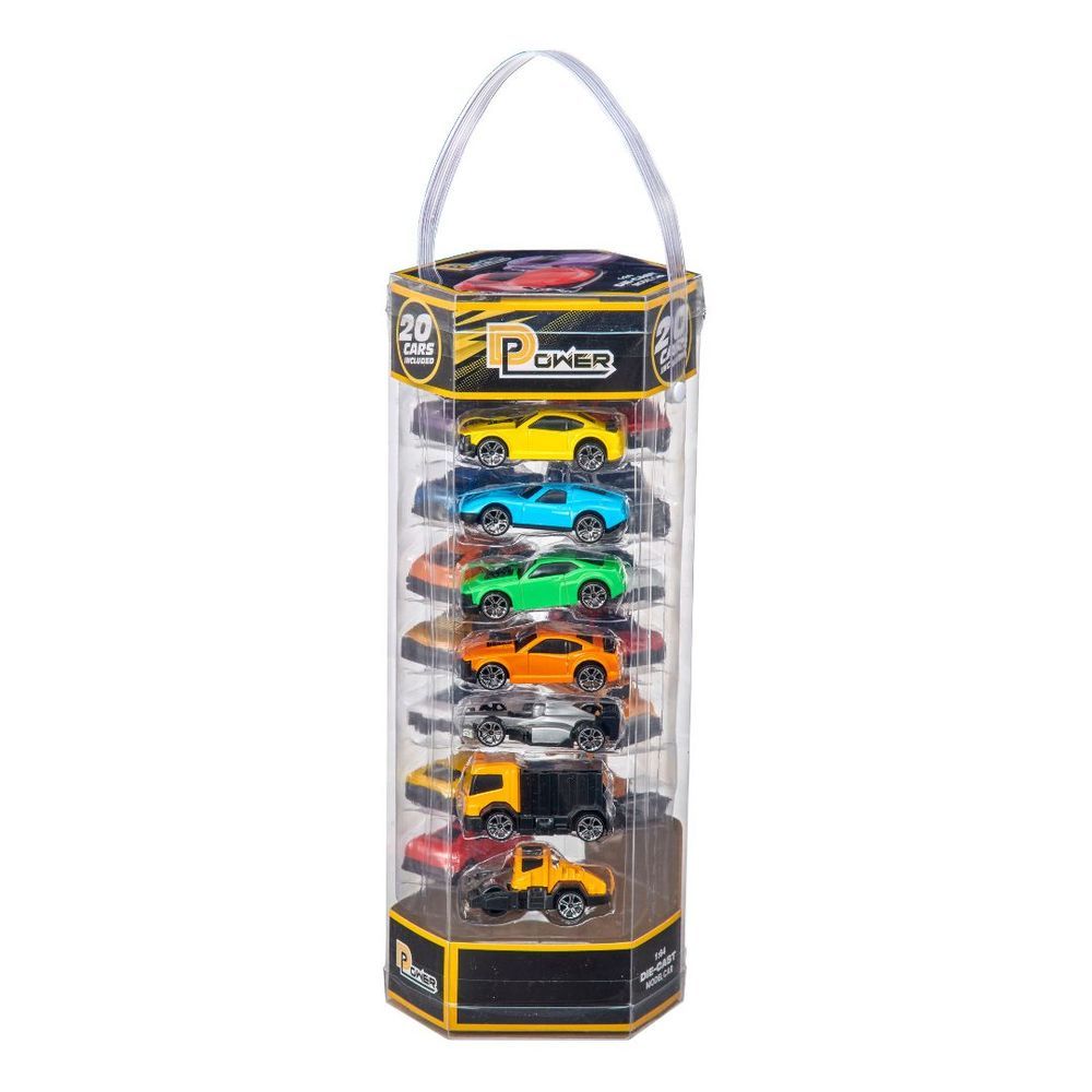 D-Power - 1/64 Diecast Toy Car - 20pcs