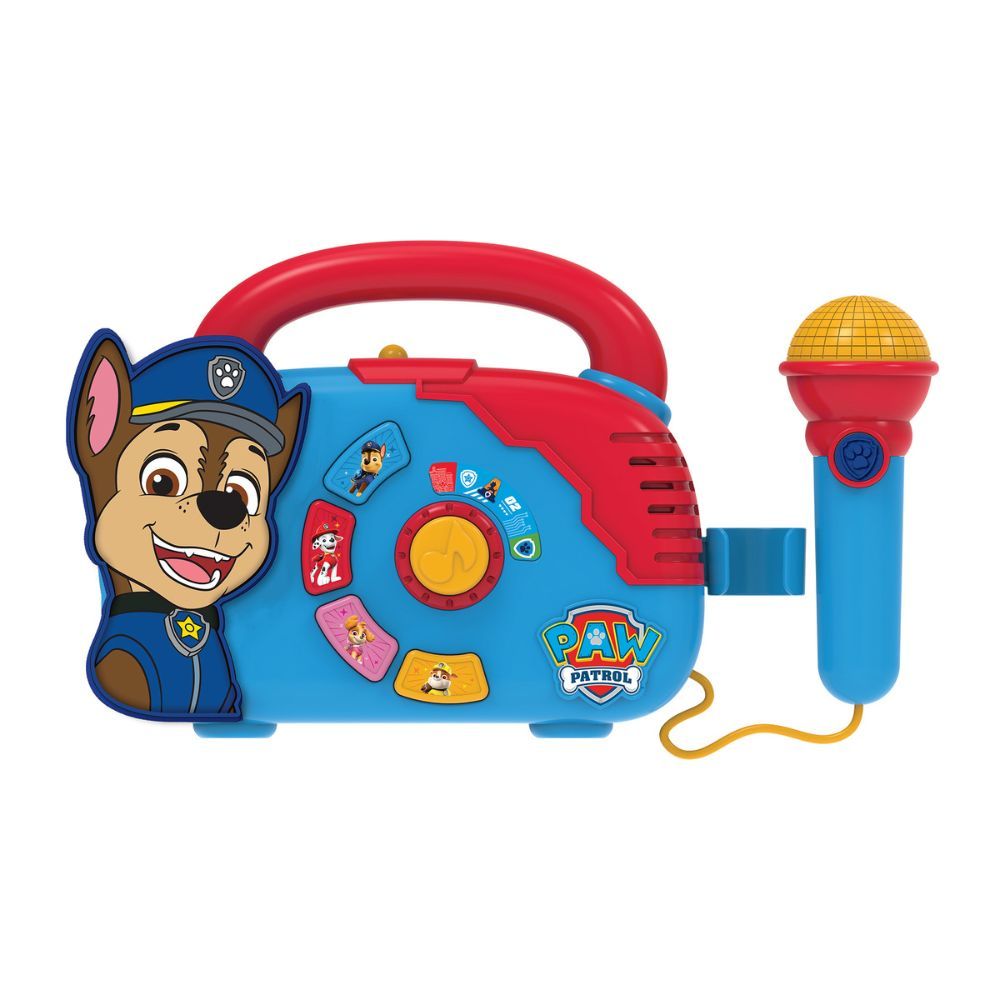 Nickelodeon - Paw Patrol Boombox With Mic Musical Playset