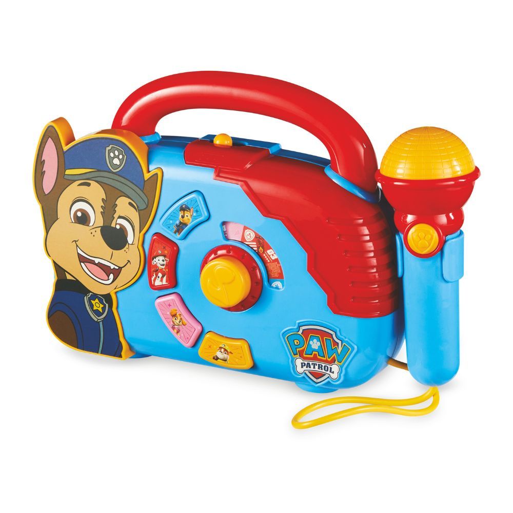 Nickelodeon - Paw Patrol Boombox With Mic Musical Playset