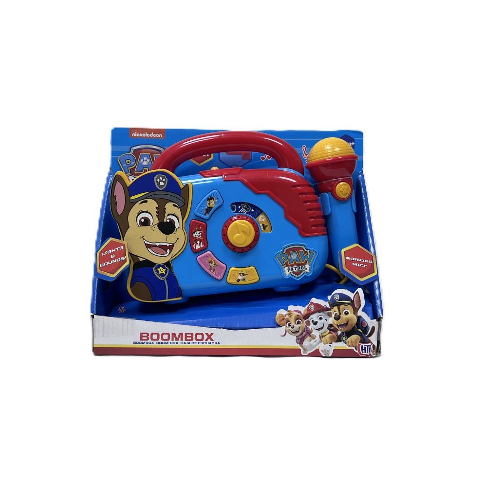 Nickelodeon - Paw Patrol Boombox With Mic Musical Playset