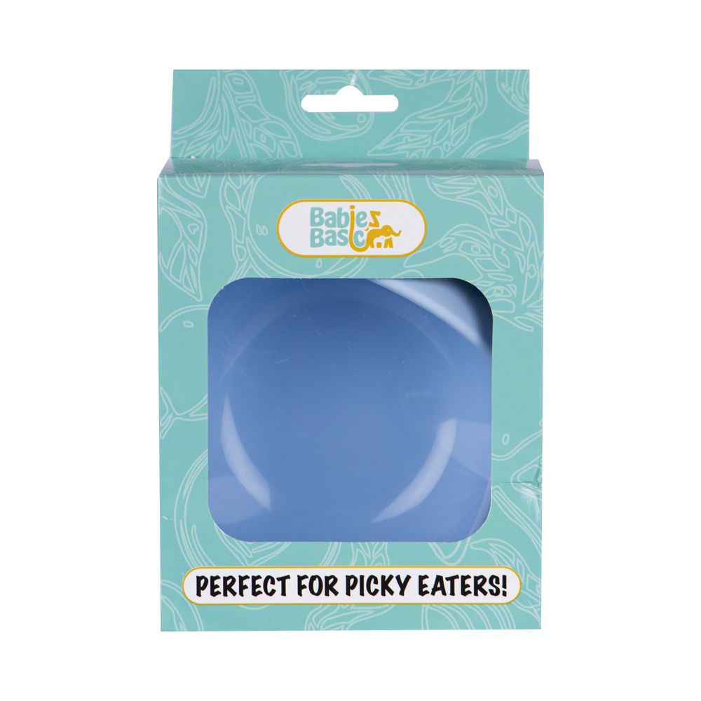 Babies Basic - Feeding Bowl w/ Spoon - 2pcs - Blue