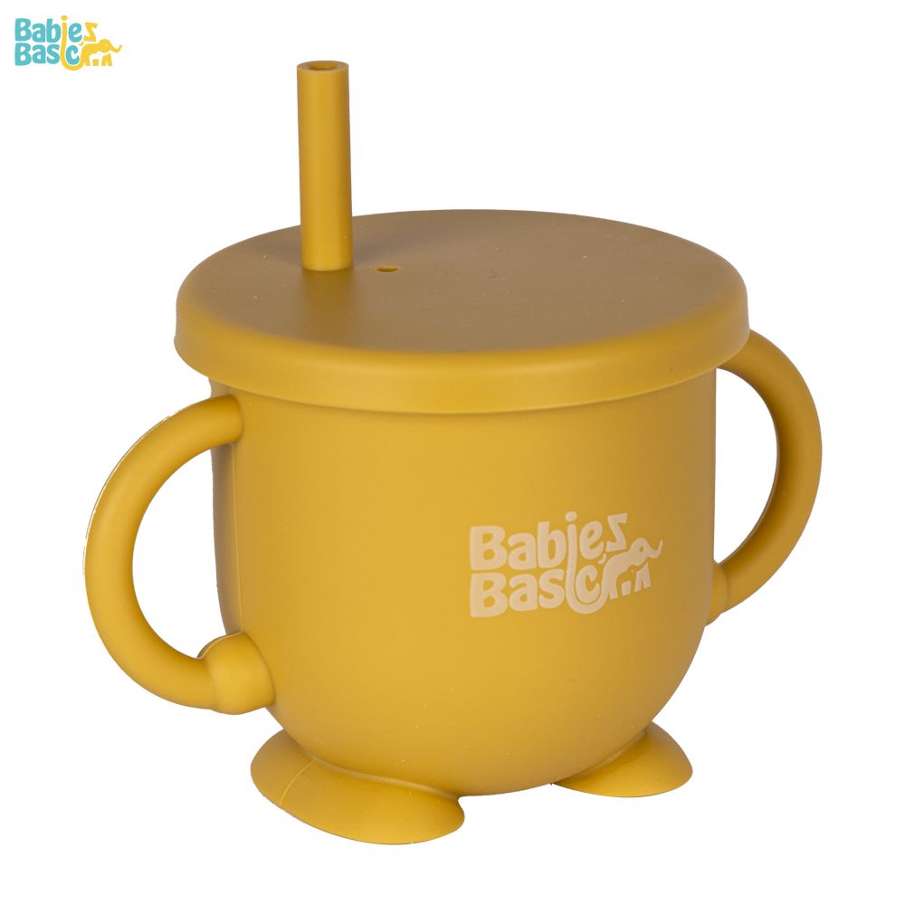 Babies Basic - 2-In-1 Sippy / Snack Cup - Yellow