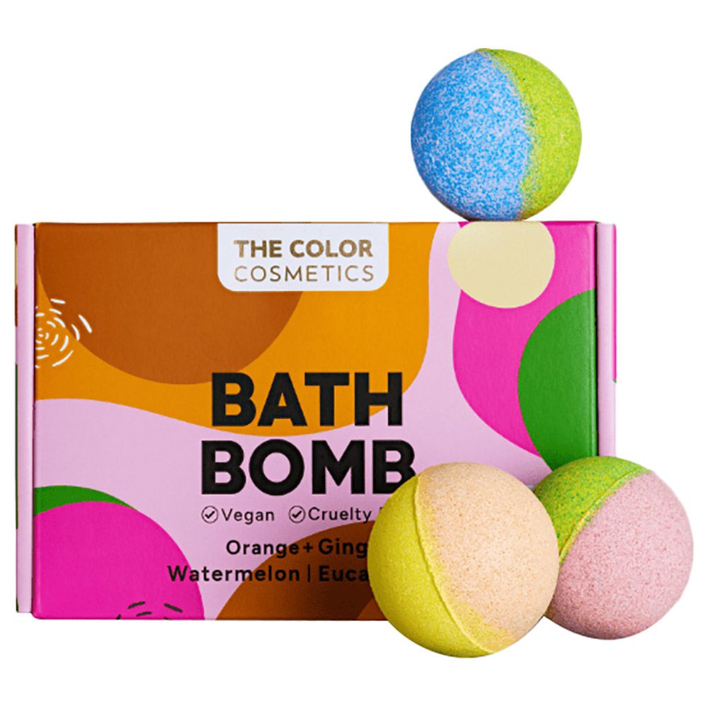 The Color Cosmetics - Summertime Bath Bomb - 6pcs