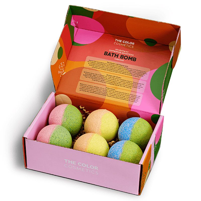 The Color Cosmetics - Summertime Bath Bomb - 6pcs