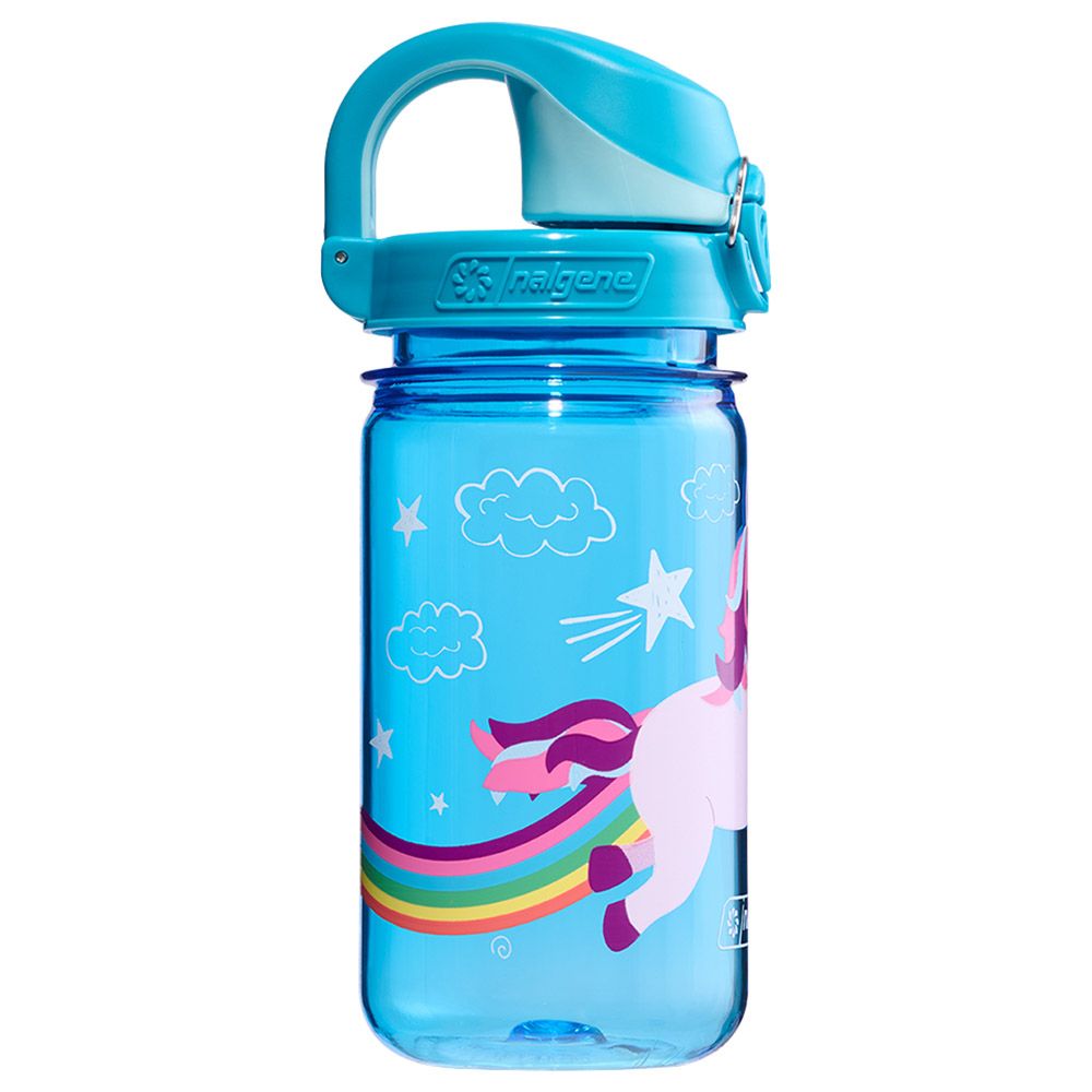 Nalgene - 'On The Fly' Tritan Bottle With Spout Cap - Blue Unicorn 350ml