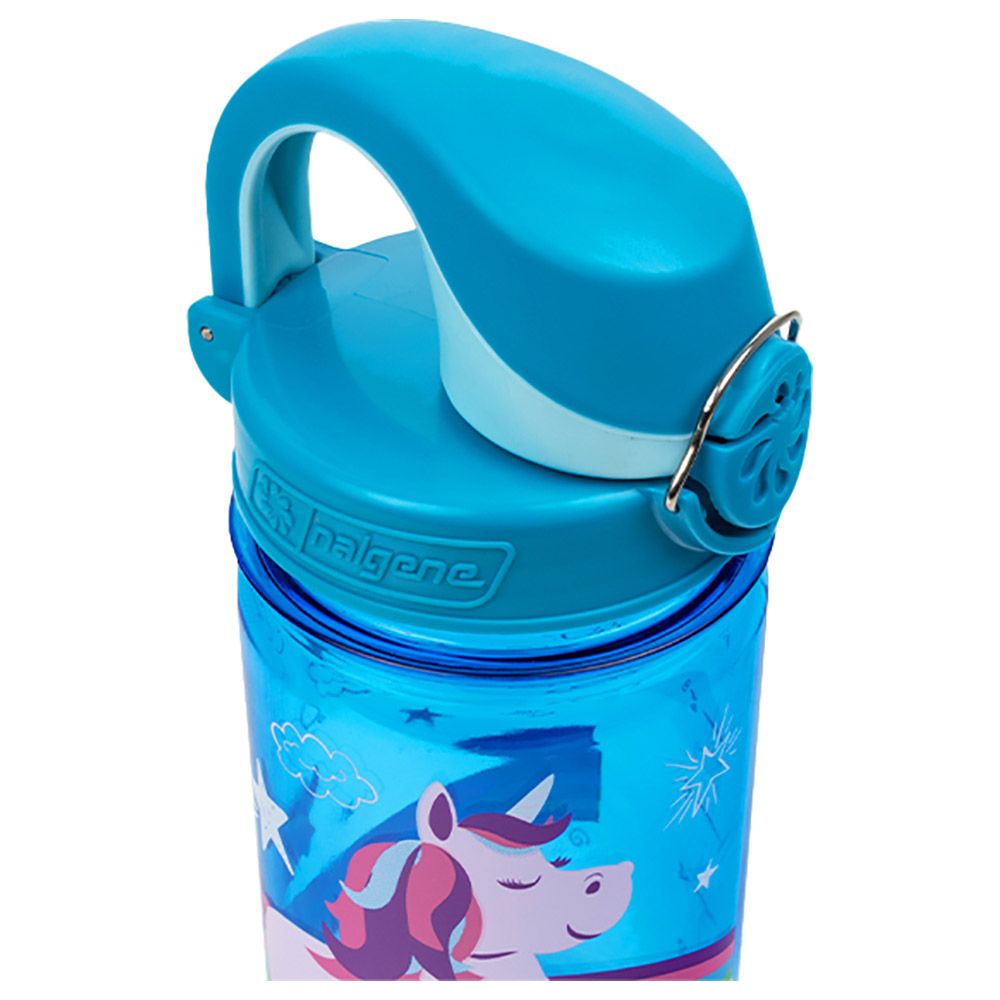 Nalgene - 'On The Fly' Tritan Bottle With Spout Cap - Blue Unicorn 350ml