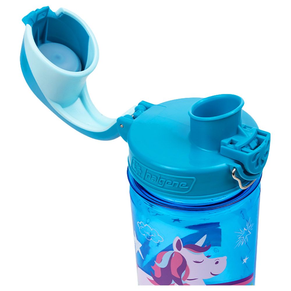 Nalgene - 'On The Fly' Tritan Bottle With Spout Cap - Blue Unicorn 350ml