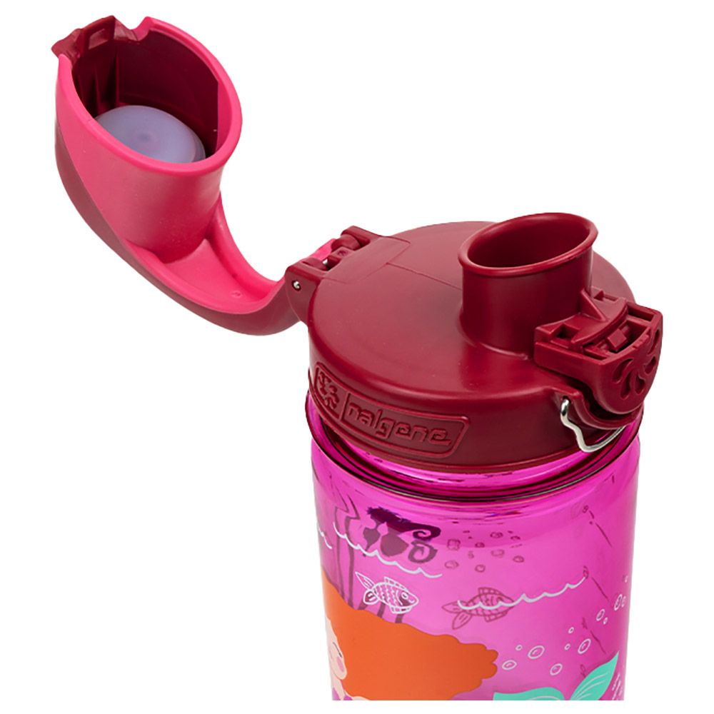 Nalgene - 'On The Fly' Tritan Bottle With Spout Cap - Pink Mermaid 350ml