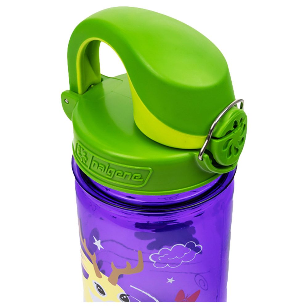 Nalgene - 'On The Fly' Tritan Bottle With Spout Cap - Purple Jackalope 350ml