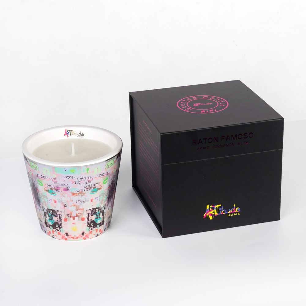 Artitude Home - Scented Candle 11cm - Raton Famosa