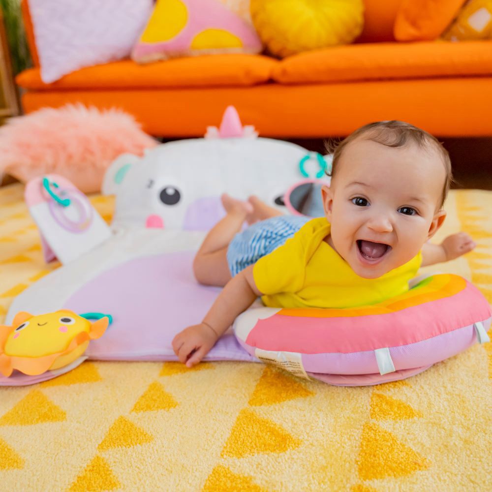 Bright Starts - Prop & Play Tummy Time : Unicorn Playmat