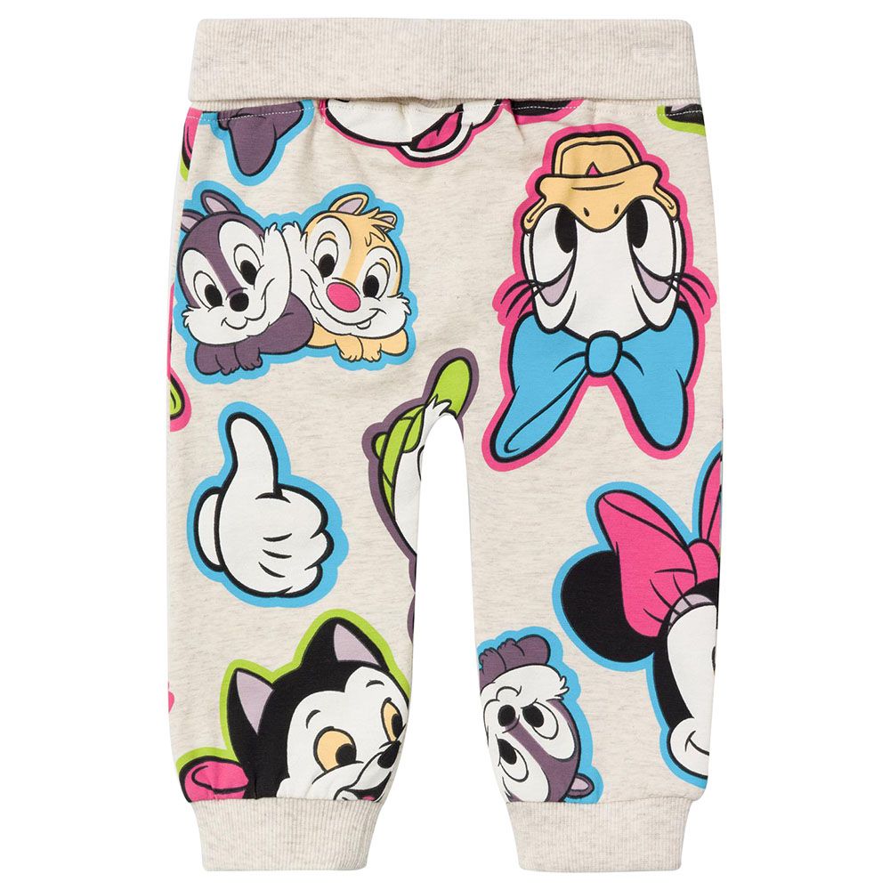 Name It - Minnie Print Joggers - Peyote Melange