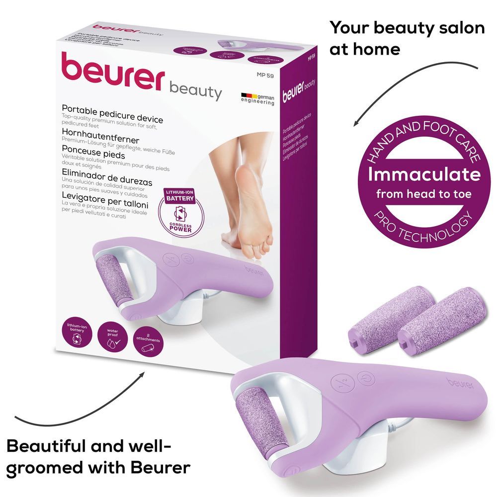 Beurer - Portable Pedicure Device - Purple