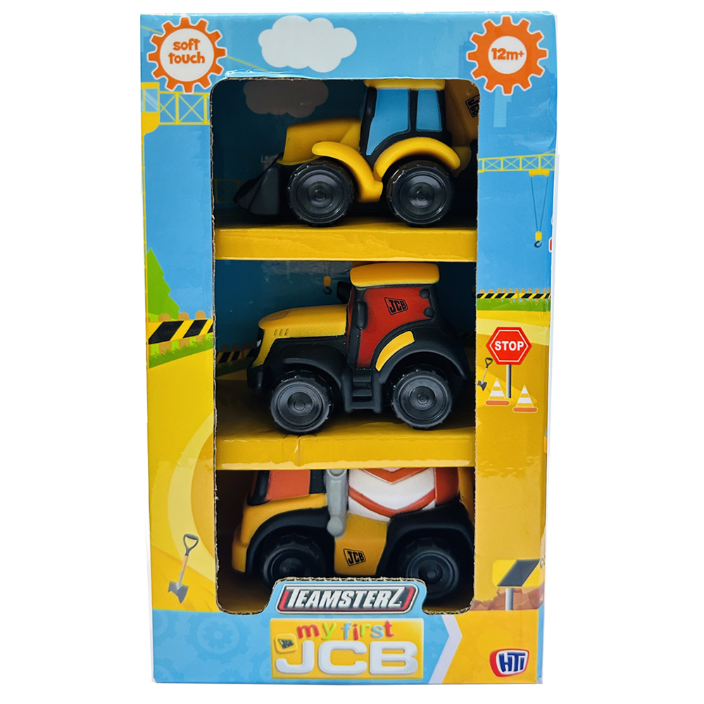 My 1st Jcb Teamsterz My 1st Jcb 3pc Set Style May Vary Buy at Best Price from Mumzworld Saudi Arabia