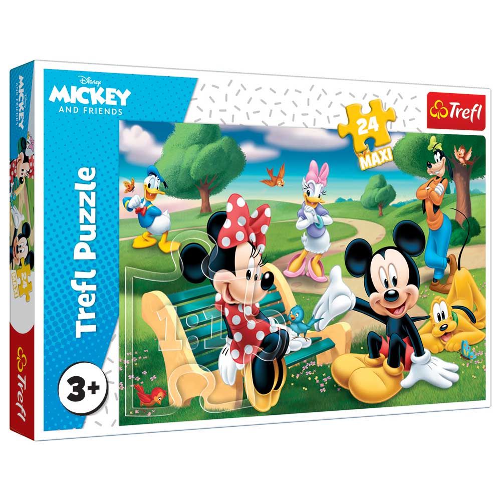 Mickey Mouse - Mickey Mouse Among Friends Maxi Puzzle - 24pcs