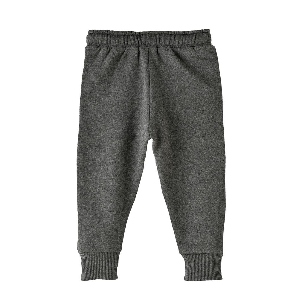 Jam - Boys' Charcoal Grey Elastic Waist Joggers With Drawstring