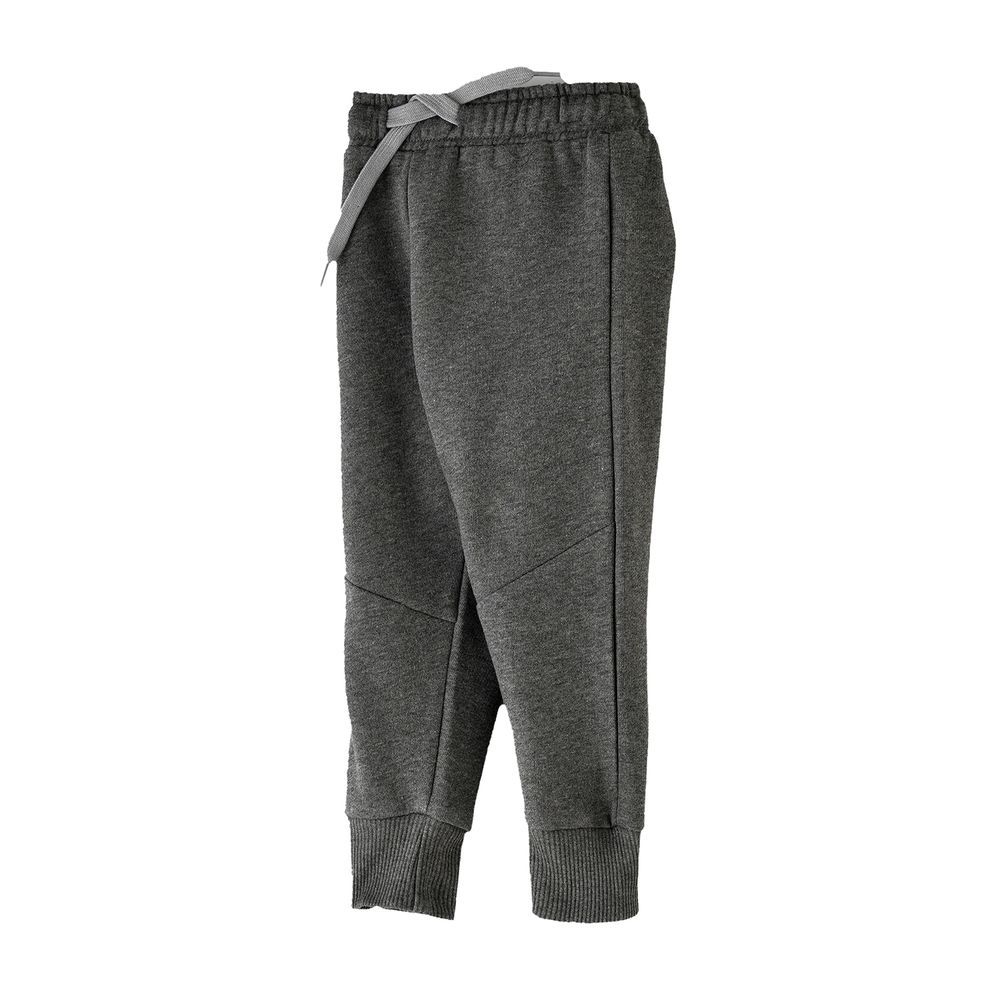 Jam - Boys' Charcoal Grey Elastic Waist Joggers With Drawstring