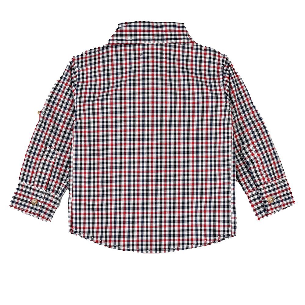 Jam - Boys' Gingham Checkered Shirt