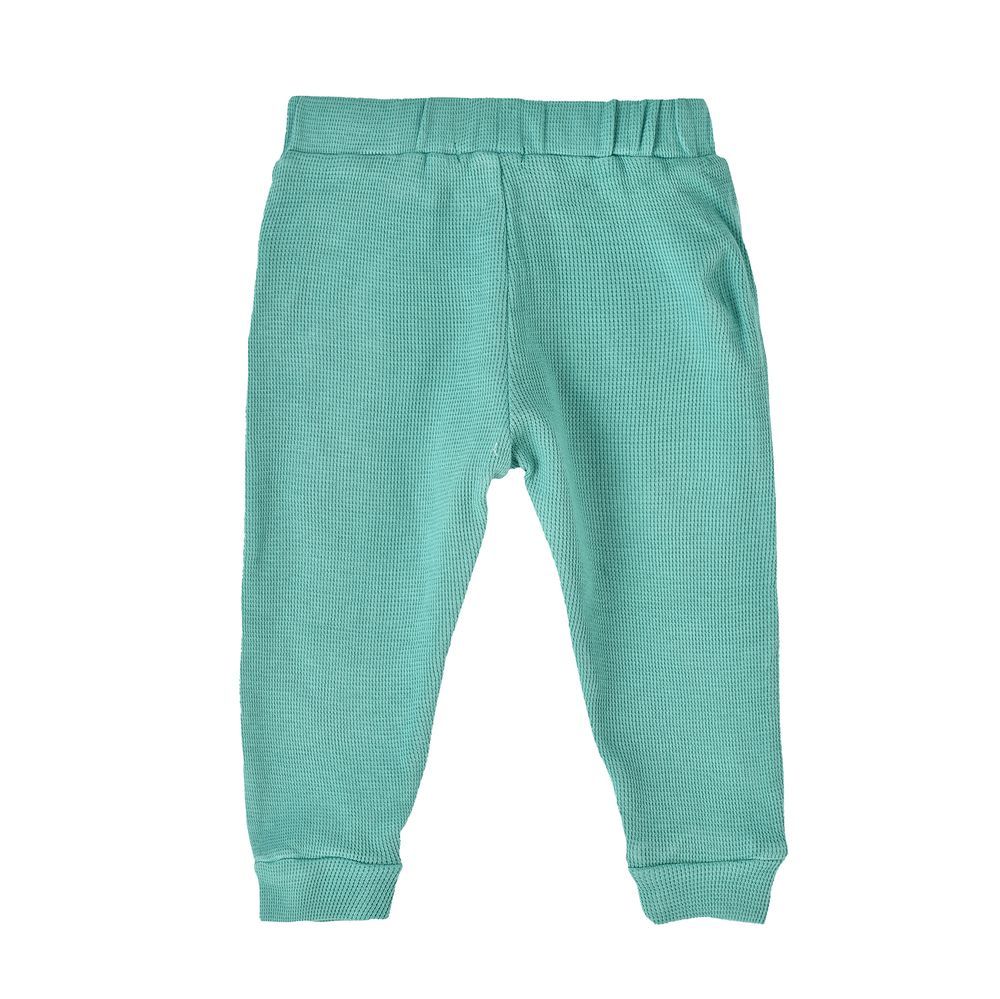 Jam - Boys' Textured Elastic Waist Joggers - Aquamarine