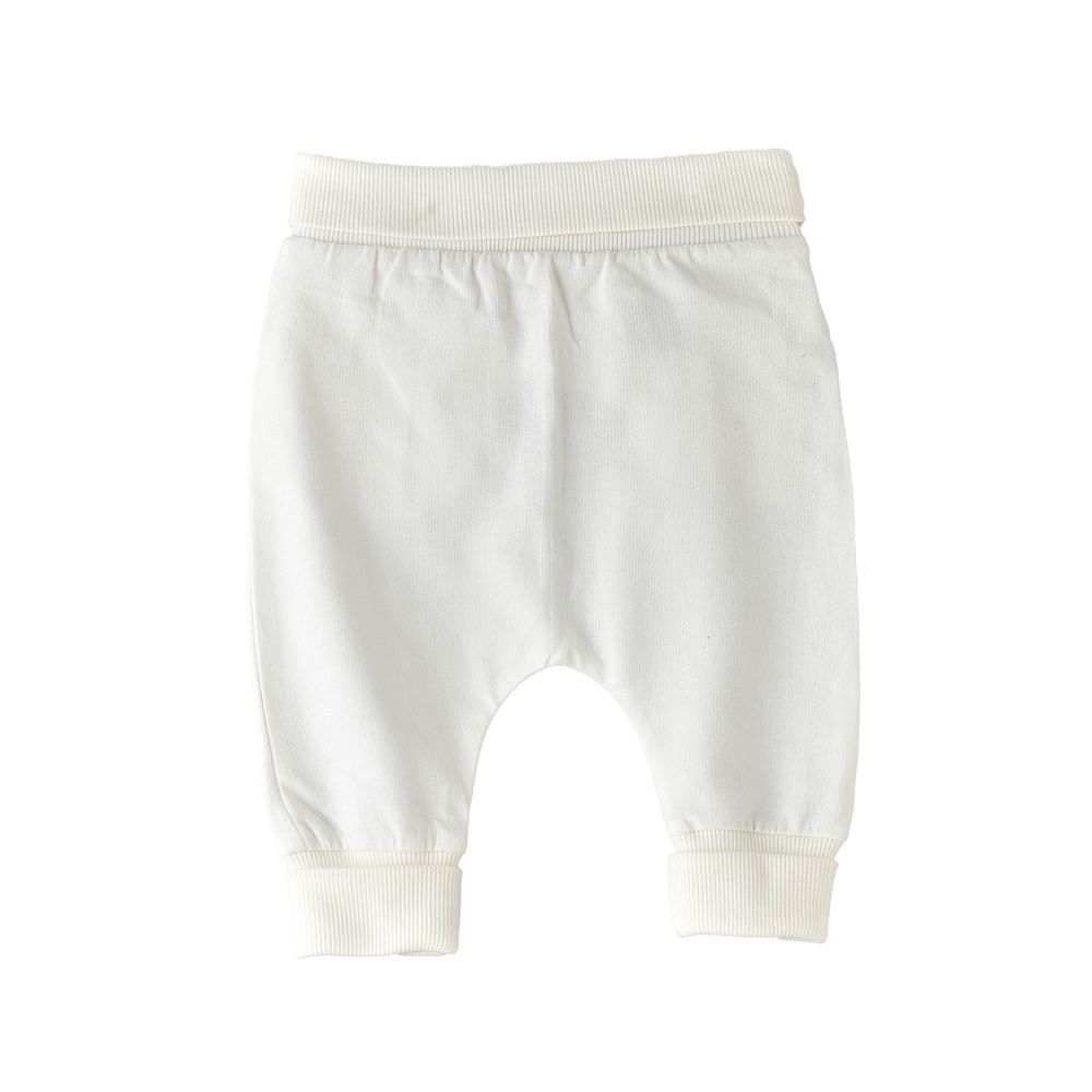 Jelliene - Baby White Cotton Pants