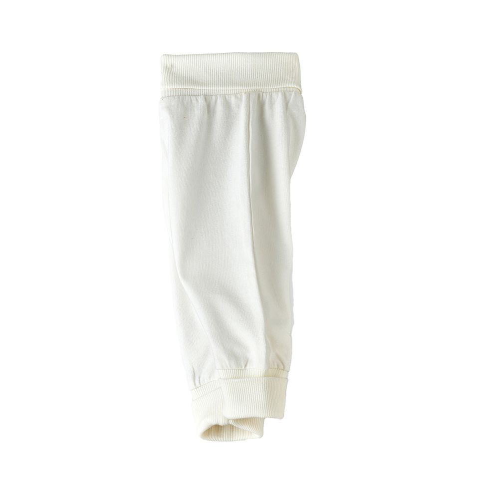 Jelliene - Baby White Cotton Pants