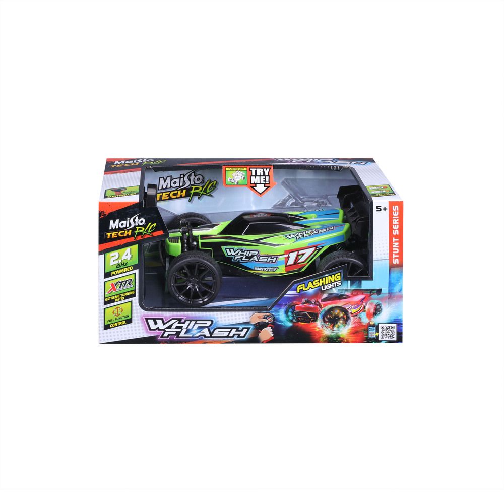 Maisto Tech - Whipflash Remote Control Toy Car - Green