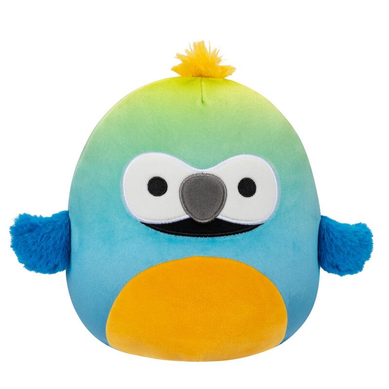 Squishmallows - Flipamallows Danny Dino And Baptise Macaw Plush Toy - 12 cm