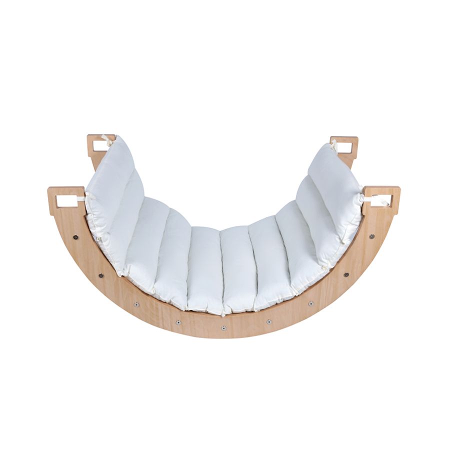 Larisa & Pumpkin - Rocker Balance Arch With White Pillow - Large