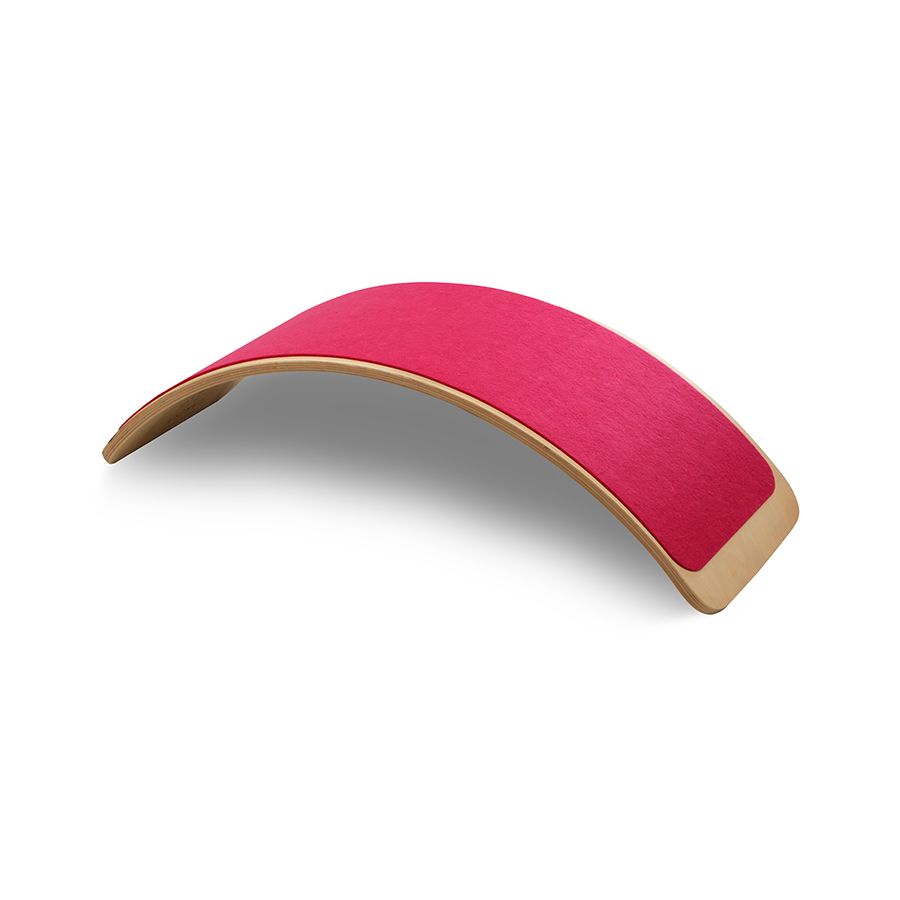 Larisa & Pumpkin - Wooden Balance Board - Pink