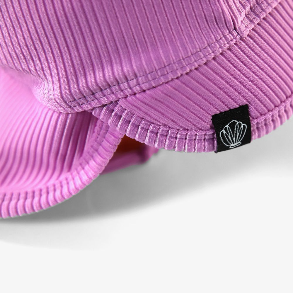 Beach & Bandits - Ribbed Sun Hat (UPF50+) - Orchid