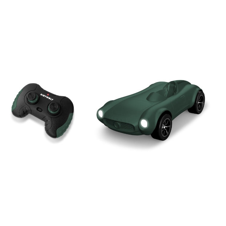 Kidywolf - Kidycar Remote Control Drift Car - Green