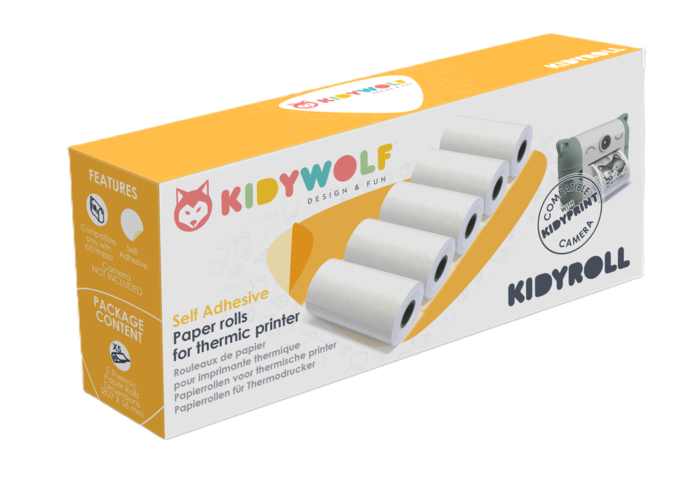 Kidywolf - Kidyroll Thermal Photo Paper - 5pcs - Classic