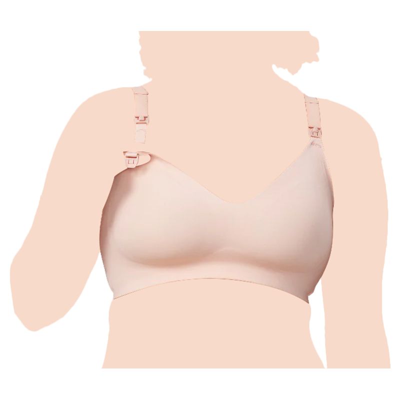 Momcozy - Ultra Soft And Omni Maternity Nursing Bra - Beige